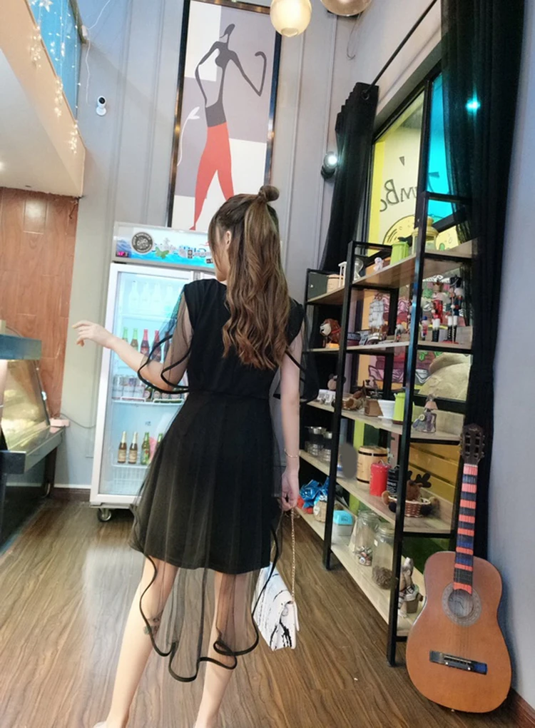 Moda feminina модное Брендовое летнее облегающее платье-бинты Сетчатое женское милое