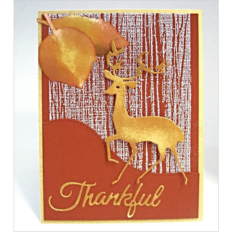 Лось лосяй мама и ребенок металлические штампы трафарет для скрапбукинга