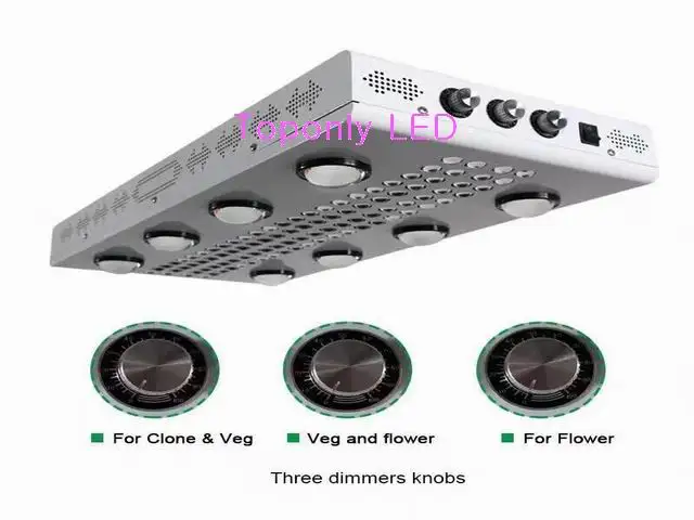 Светодиодный комбинированный светильник полного спектра 750 Вт COB + 5 светодиодный