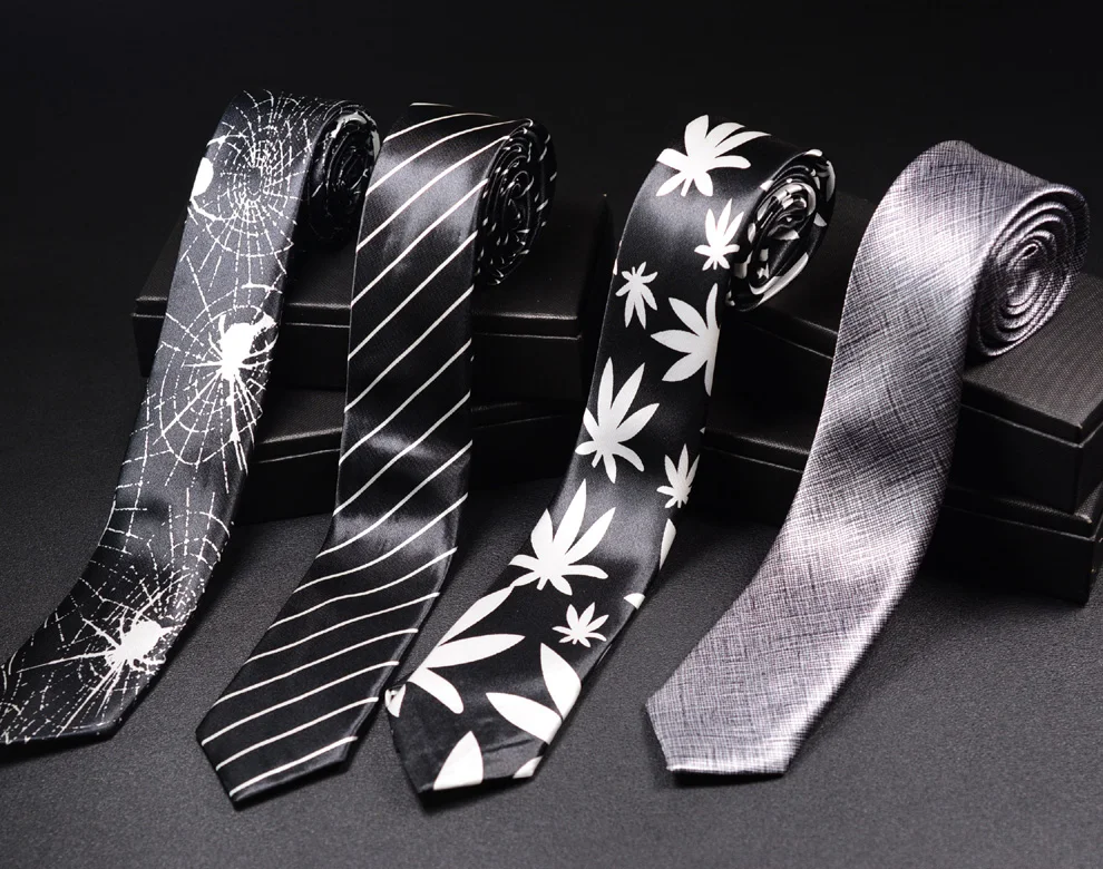 Новый модный галстук для джентльмена шелковый на шею вечерние галстуки день