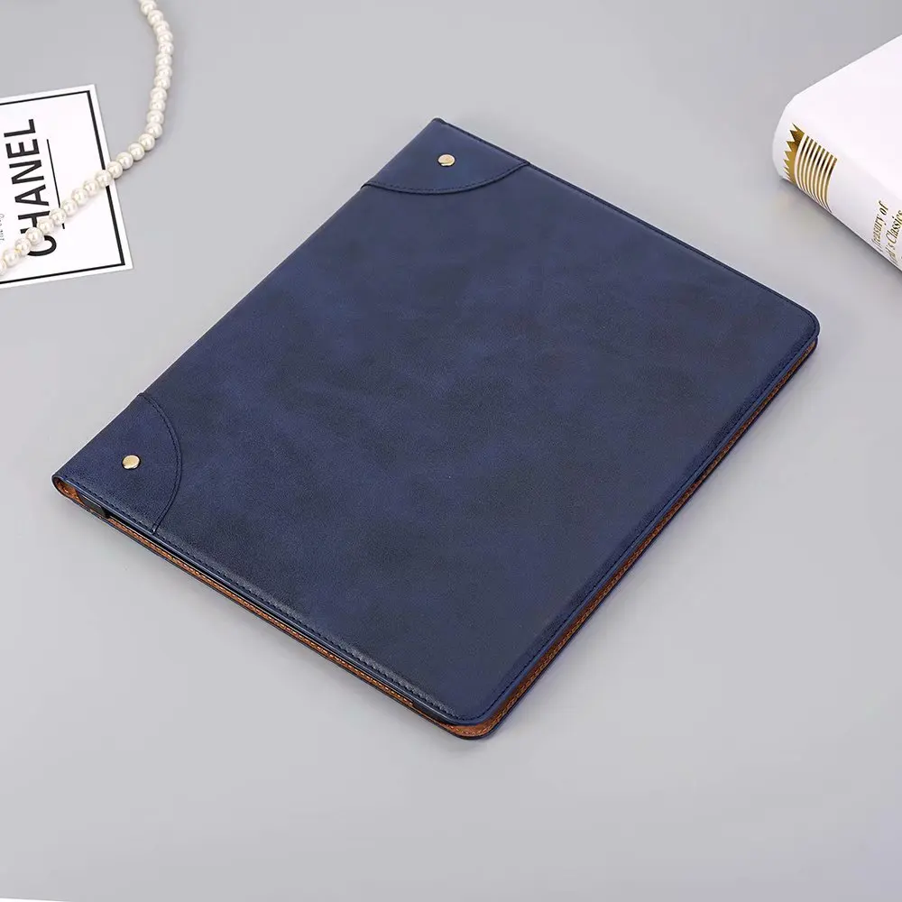 A21 Для iPad Pro 12,9 чехол магнитный Смарт Флип кожаный чехол для книги с отделением для карт откидной Чехол для сна 12,9 дюймов - Цвет: A21