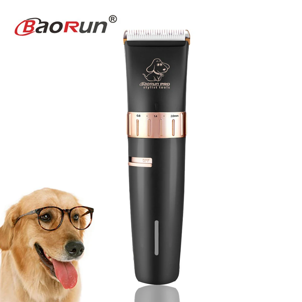 Профессиональный перезаряжаемый триммер для шерсти домашних животных машинка