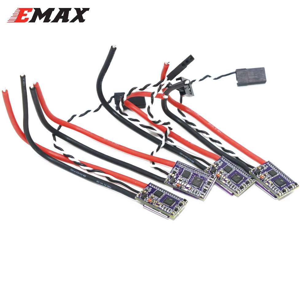 

EMAX Bullet Speed Controller ESC 6A/12A/15A/20A/30A/35A 2-6S Support DSHOT For Multicopter Quadcopter FPV Drone Aircraft Toy