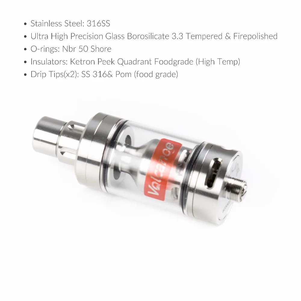 Атомайзер Volcanee Coppervape Skyline Style RTA MTL атомайзер 316SS Airdisk Skydisks Бак 4 мл 510 дрип тип