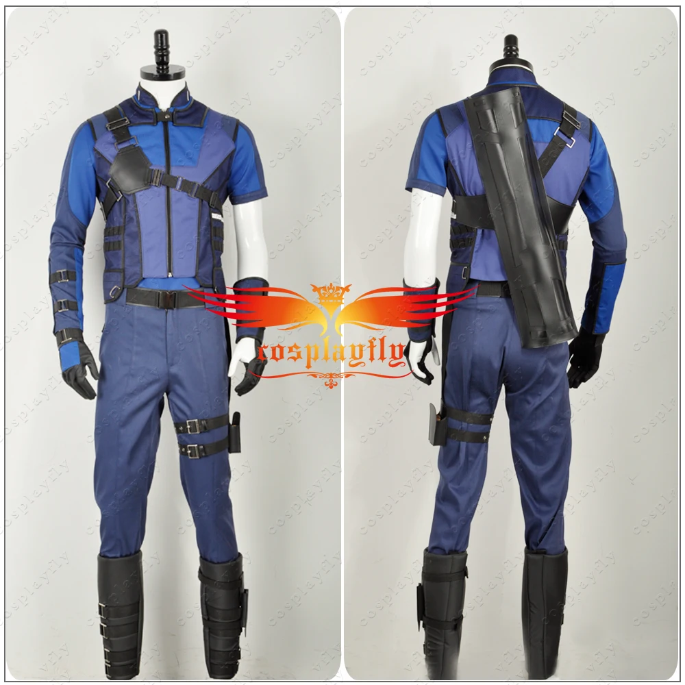 Костюм из фильма Civil War Hawkeye Clint Barton карнавальный костюм для взрослых мужчин на