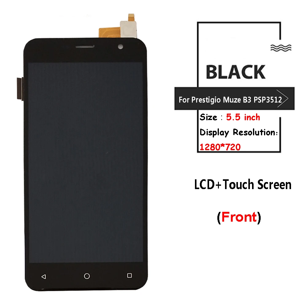 Сенсорный ЖК экран 5 0 дюйма для Prestigio Muze B7 PSP 7511Duo 7511 B3 3512 DUO|Экраны мобильных