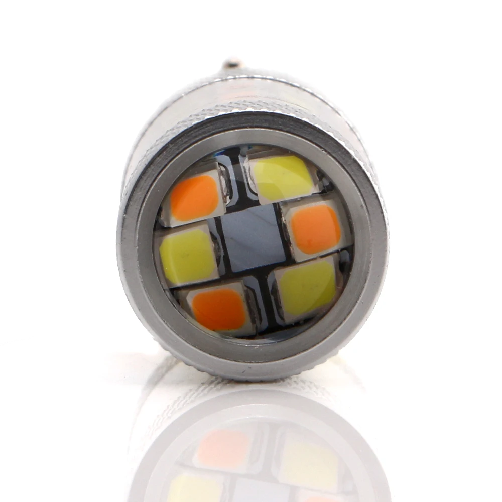 YM E-Bright 1 шт. 1157 p21/5 Вт 2835 BAY15D 12 В двухфункциональный переключаемый автомобильный