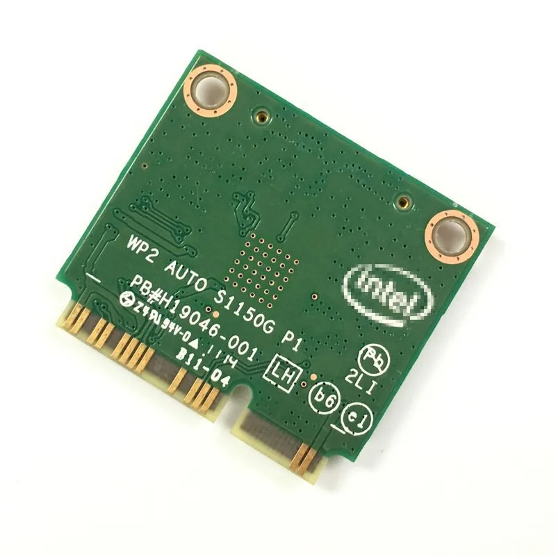Intel Dual Band Wireless AC 7260 intel 7260HMW 7260AC half Mini PCI e bluetooth беспроводной Wi Fi 867M + 4.0BT|mini pci-e