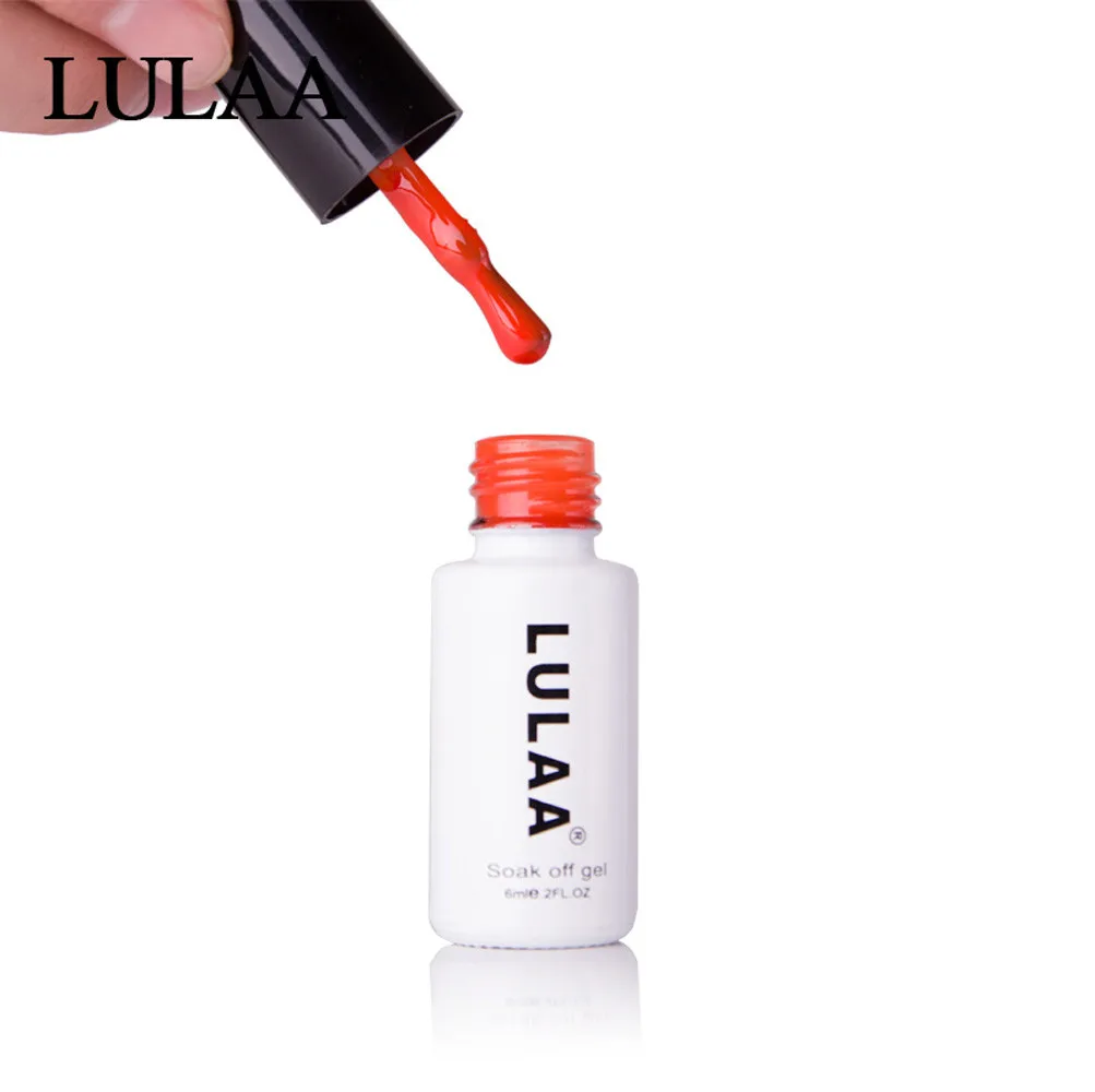 Новый LULAA 6 мл Цветной Гель лак для ногтей от Prim УФ светодиодный высокое