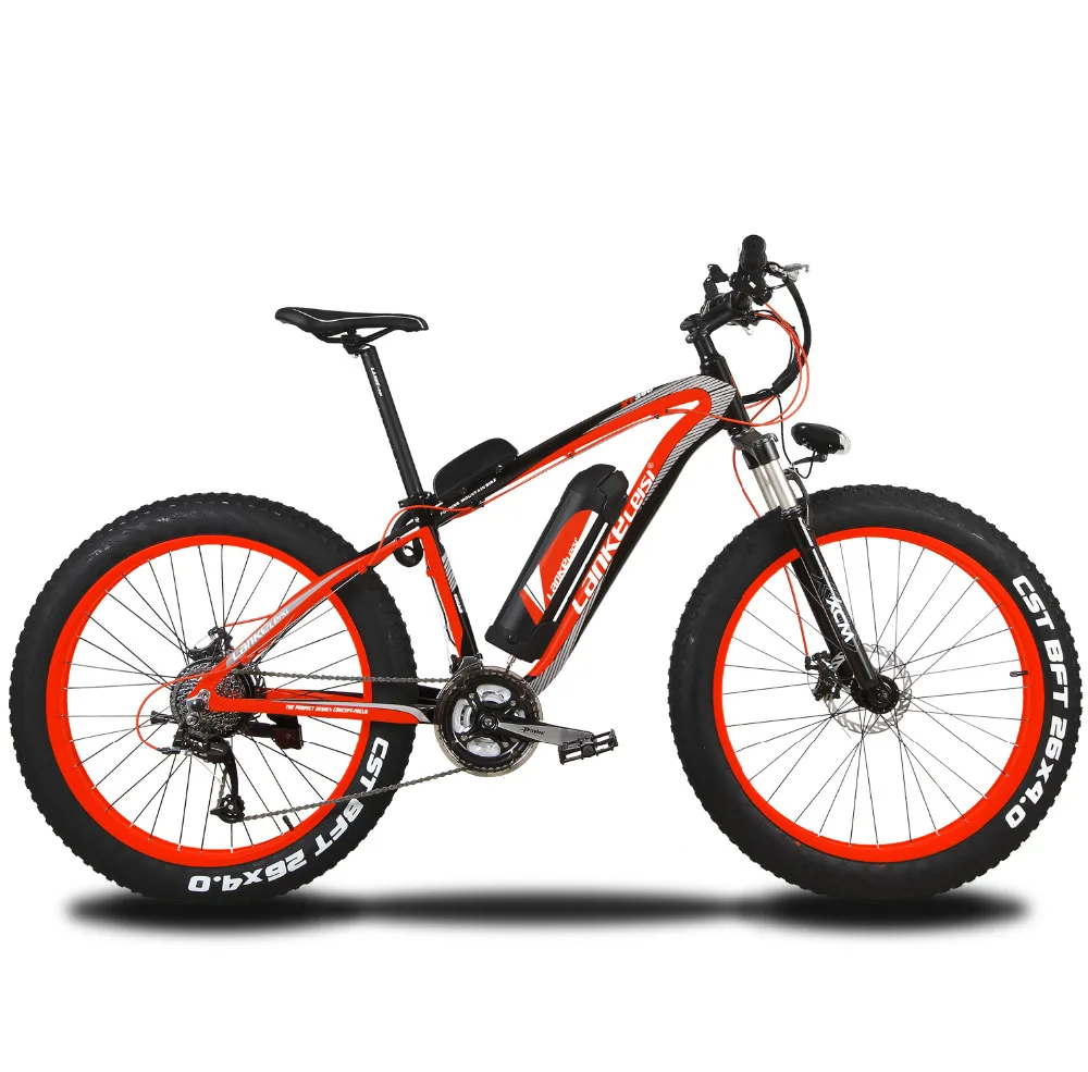 Lankeleisi XT390 MTB горный велосипед электрический жира шины 26*4 0 дюйма двигателя 36 В * 240