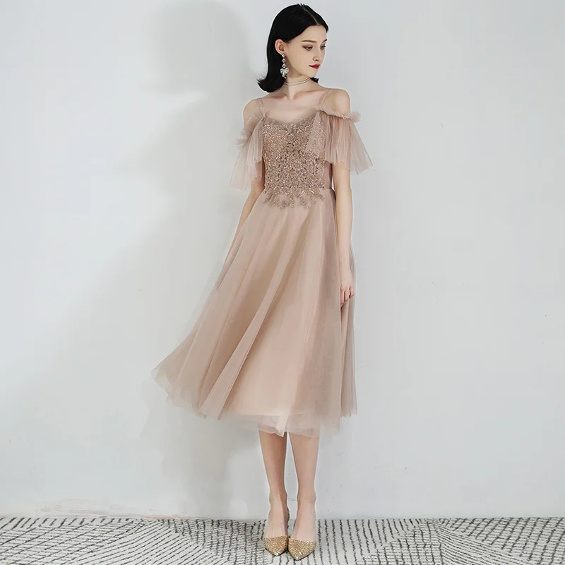 Женское коктейльное платье SSYFashion вечерние платья с v образным вырезом длиной до