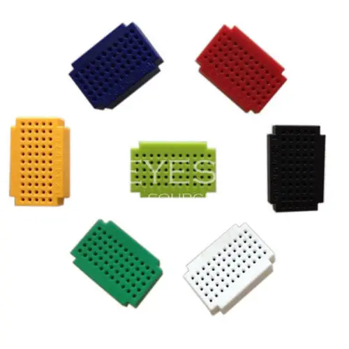 7pcs Mini 55 Points Breadboard Solderless Prototype Tie-point For Arduino NEW | Электроника
