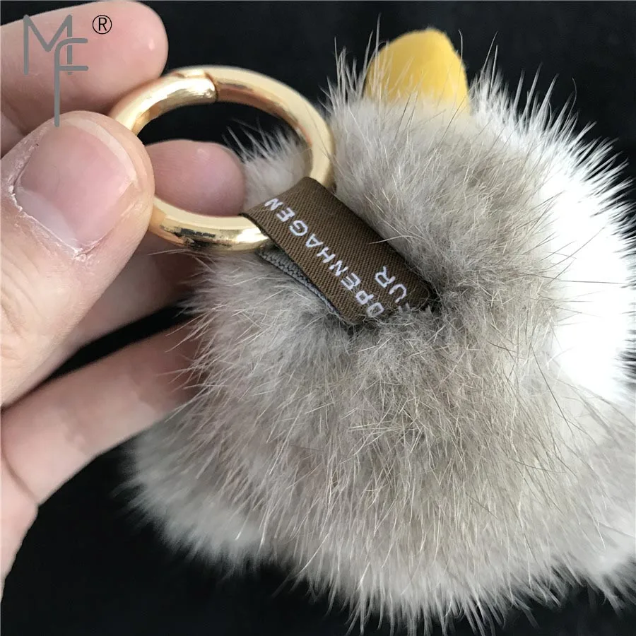 Magicfur кукла Пингвин из натурального меха норки пушистый шар игрушка подарок