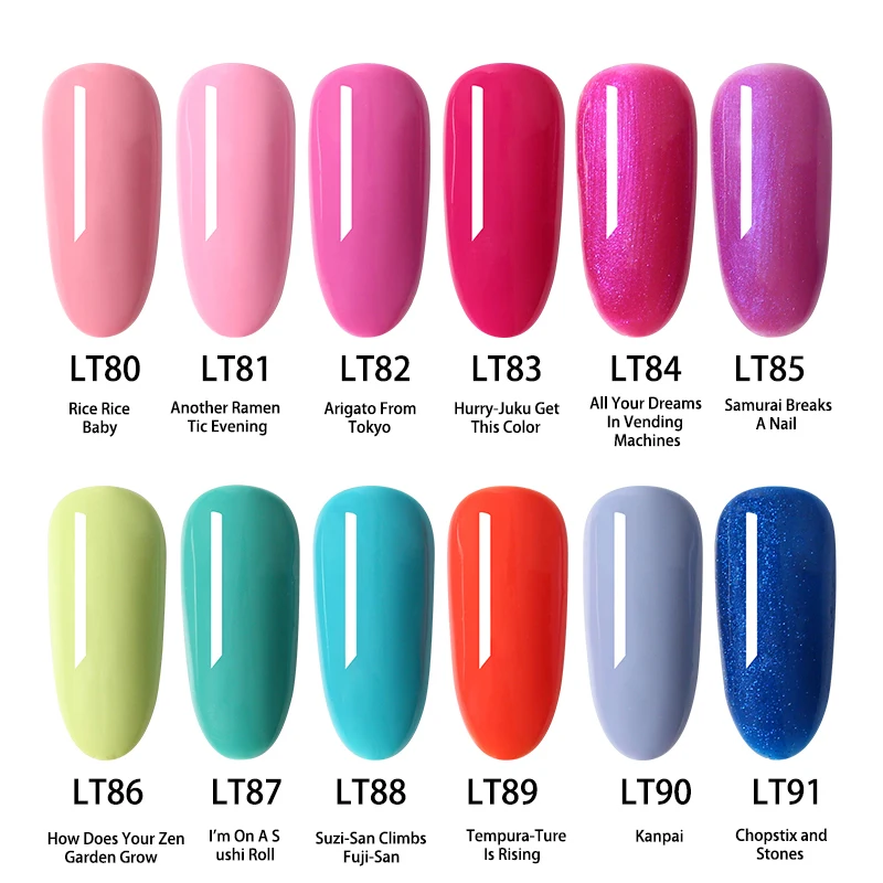 Японская коллекция лака для ногтей Vernis Esmaltes Nagellak Ordinary Lakier hybrydozy лак 6 3 мл nailpoint