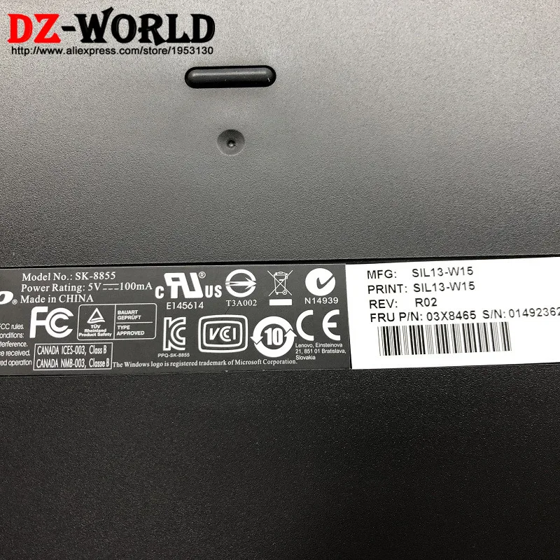 New Original for Lenovo Thinkpad Canadian French USB Keyboard SK-8855 Compatible with All Laptop Computer Models 03X8465 | Компьютеры и