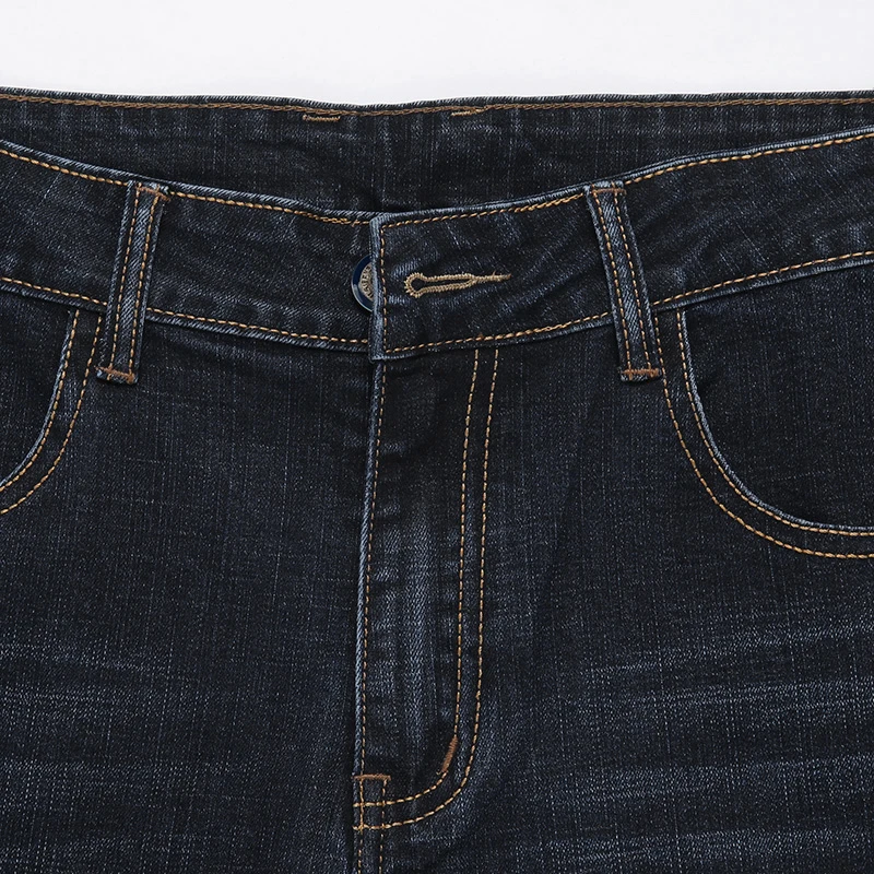 Новинка 2018 высококачественные классические повседневные обтягивающие джинсы