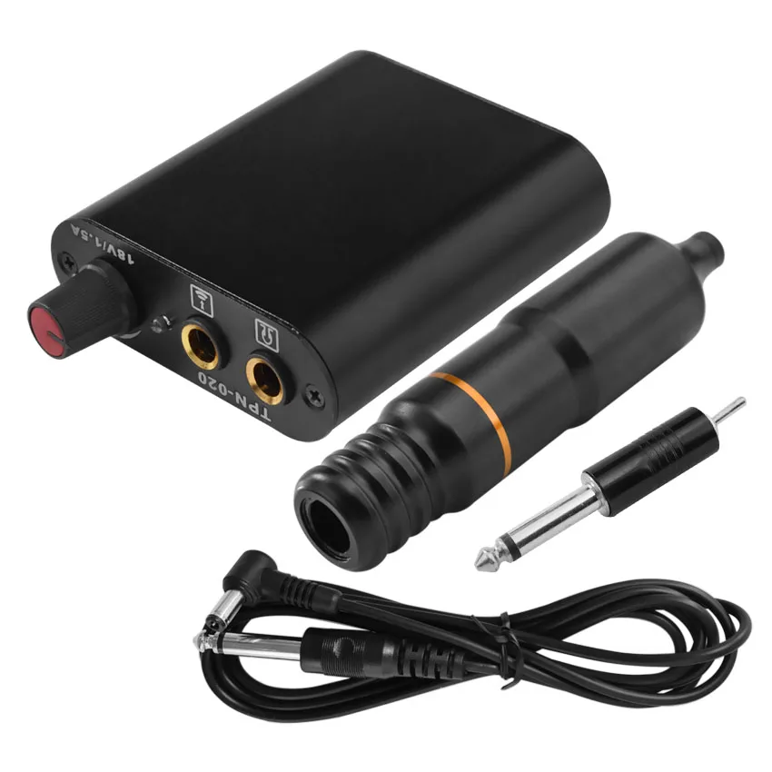 

Rotary Machine Gun Kit Tattoo Power Supply Body Art Shader Liner Wireless Foot Pedal Alloy Motor Gun Set Equipment Tools Kits