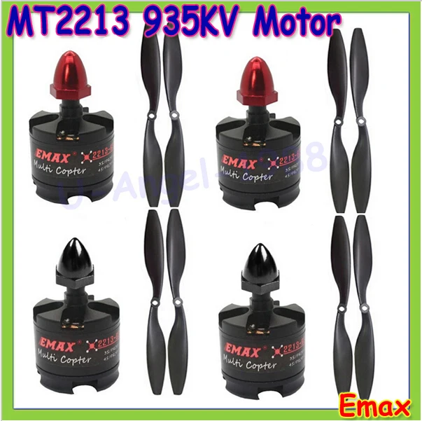 4 компл./лот EMAX 2212 MT2213 935KV бесщеточный двигатель для F450 F550 X525 Мультикоптер