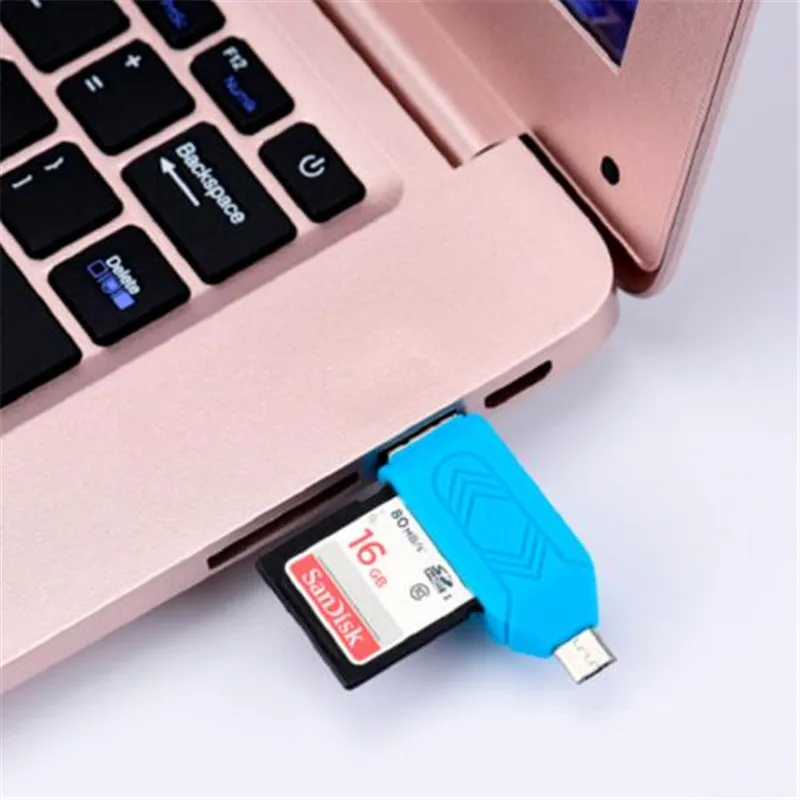 Все в 1 2 0 Usb без памяти USB драйвер высокая скорость SD TF Micro C память Otg | Компьютеры и