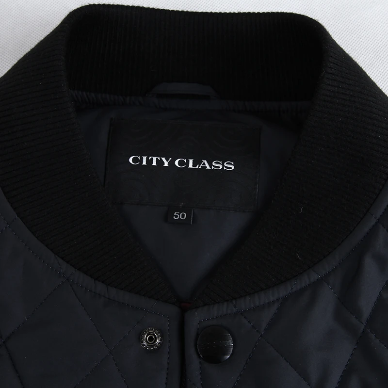 City Class 2017 Курточка бомбер мужские модные стеганые куртки полета пилот бренд