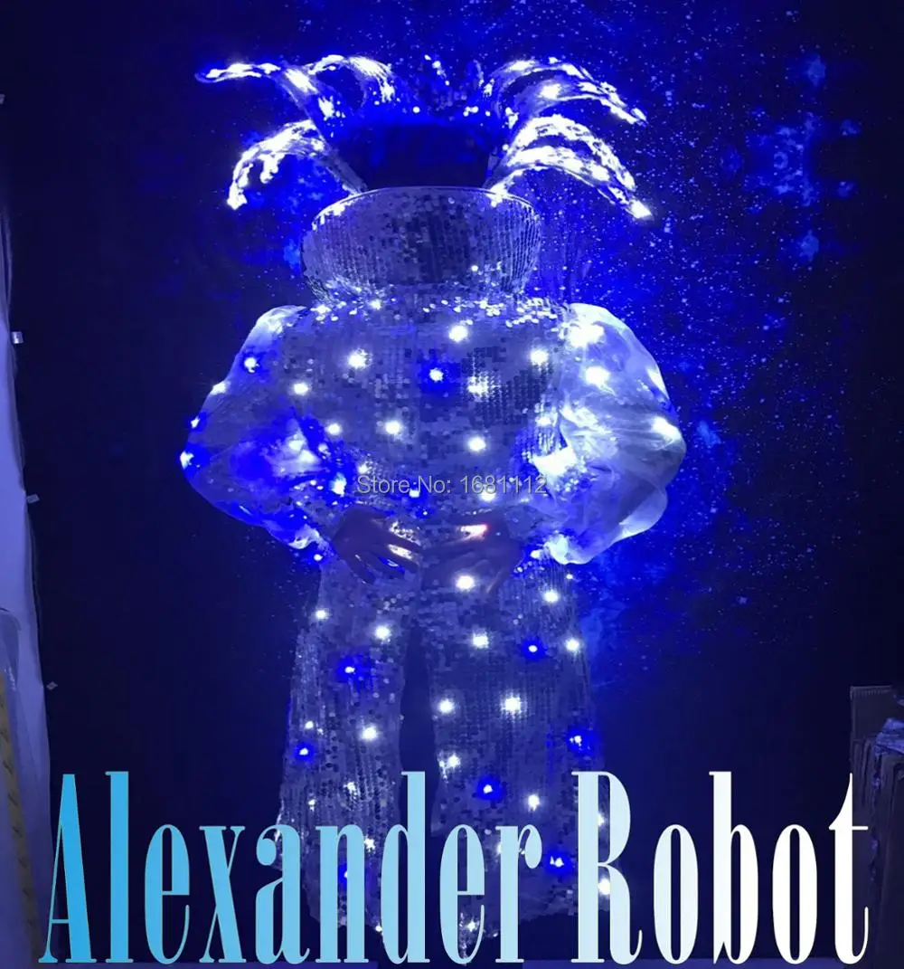 lluminated robot suit / lluminated LED /light up dress/luminous costume Picture