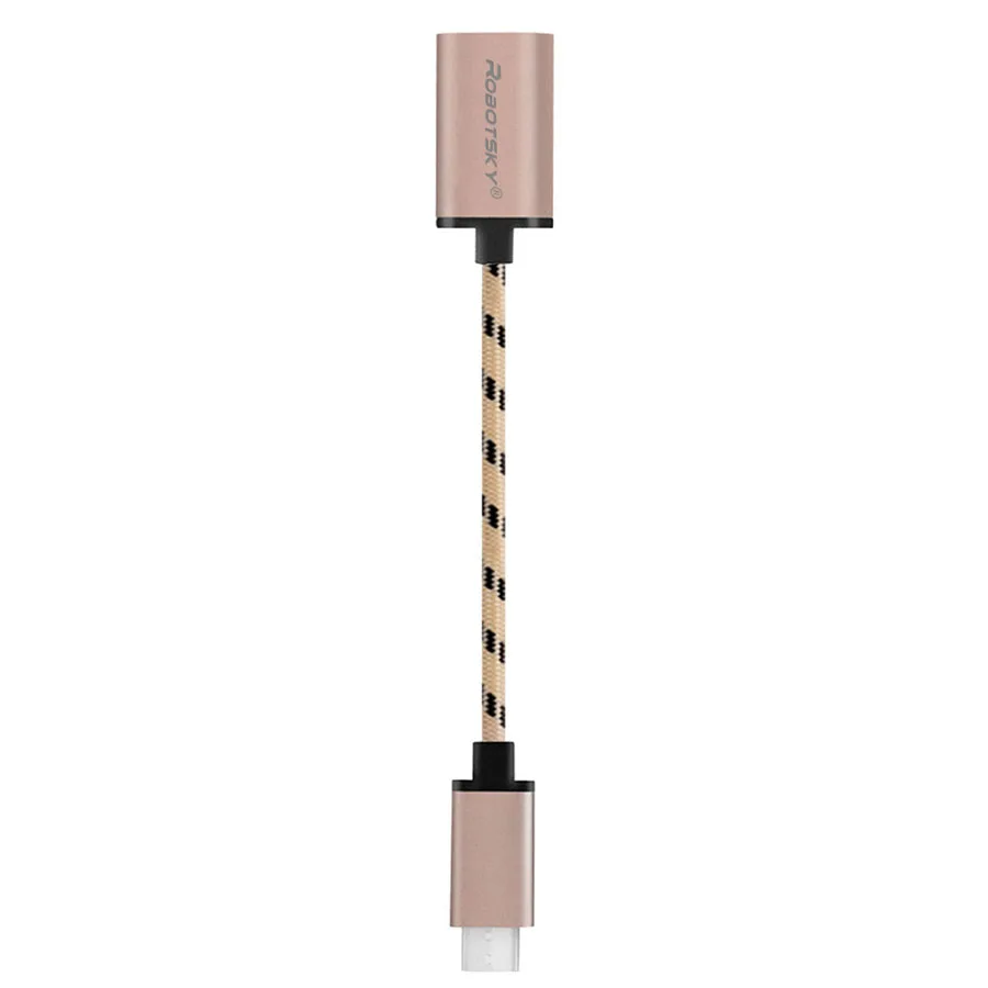 Тип-c штекер USB 3,0 Женский OTG кабель для передачи данных адаптер конвертер USB-C кабель для samsung S8 Macbook Xiaomi Mi5 6 4C huawei P9 LG