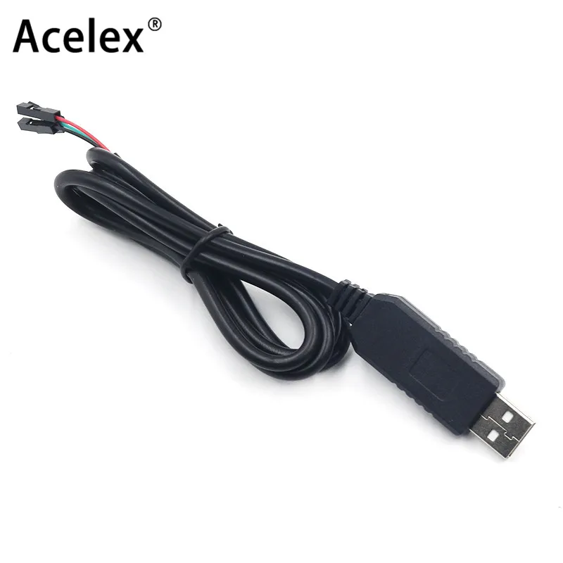 Умная электроника PL2303 PL2303HX USB для UART ttl кабельный модуль 4 p 4 pin RS232 конвертер последовательная линия Поддержка Linux Mac Win7