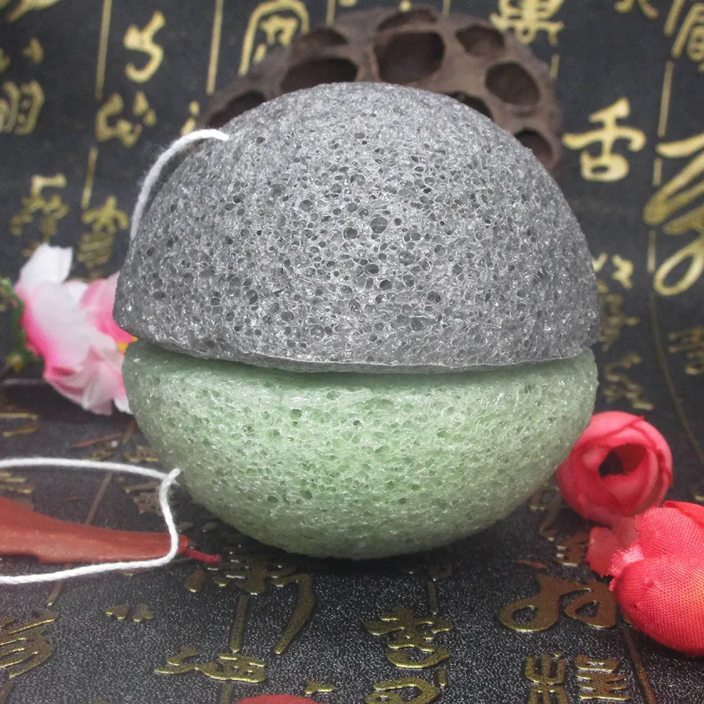 1 шт. Новая натуральная пуховка для лица очищающая моющая губка Konjac Konnyaku Очищающая губка для отшелушивания инструменты для макияжа