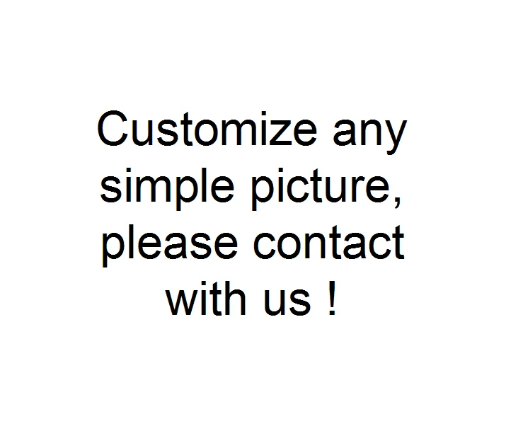 Индивидуальная простая картина для персонализированного дизайна наклейка на