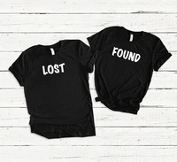 skuggnas lost and found couples t shirt cute his hers shirts matching shirts wedding gift anniversary couples clothing