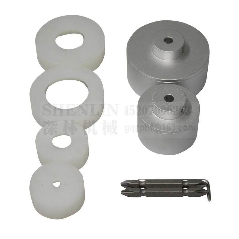 Зажимной патрон для кепки и пинцевальной головки ручной машины с серебряной