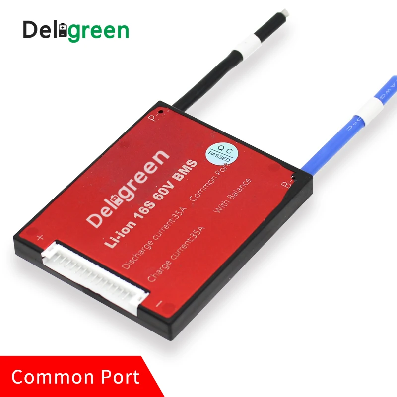 Литиевый аккумулятор BMS 16S 25A 35A 45A 60A PCM/PCB/BMS для 48V LiFePO4 Батарея пакет для электрических велосипедов и скутеров и инструменты