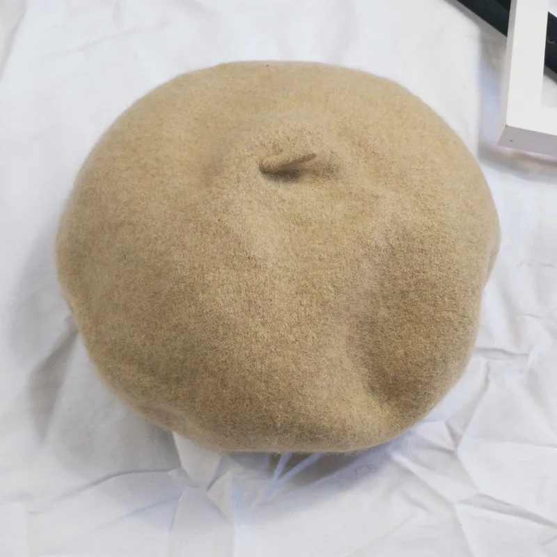 WSYORE Beret Femme новые осенние и зимние шляпы для похода в церковь женские шляпы повседневные дикие шерстяные береты Женские винтажные живописные шляпы NS1160