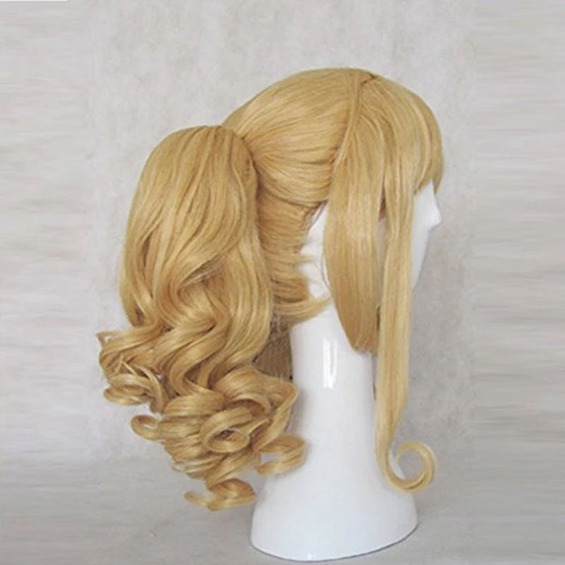 Парик для косплея черного Батлера курошишсуджи Элизабет мидддфорд золотой