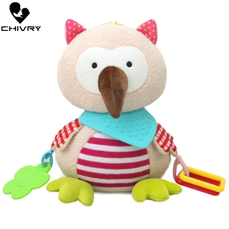 Детские погремушки игрушки для младенцев панда Сова плюшевая игрушка