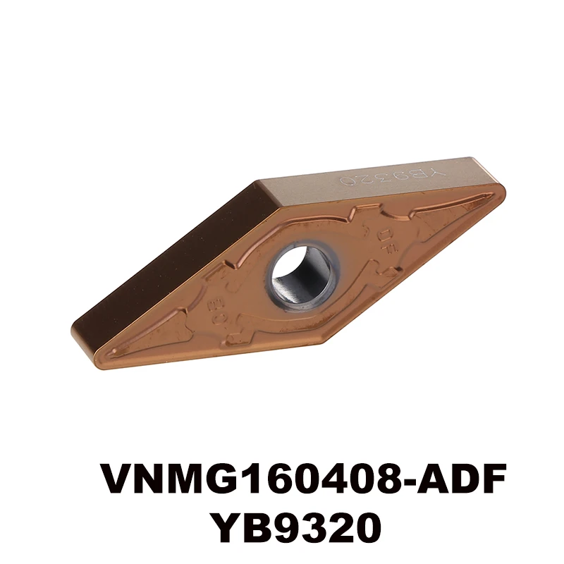 VNMG160408 ADF YB9320 для нержавеющей стали Тип P карбидные Токарные вставки cnc пластина VNMG