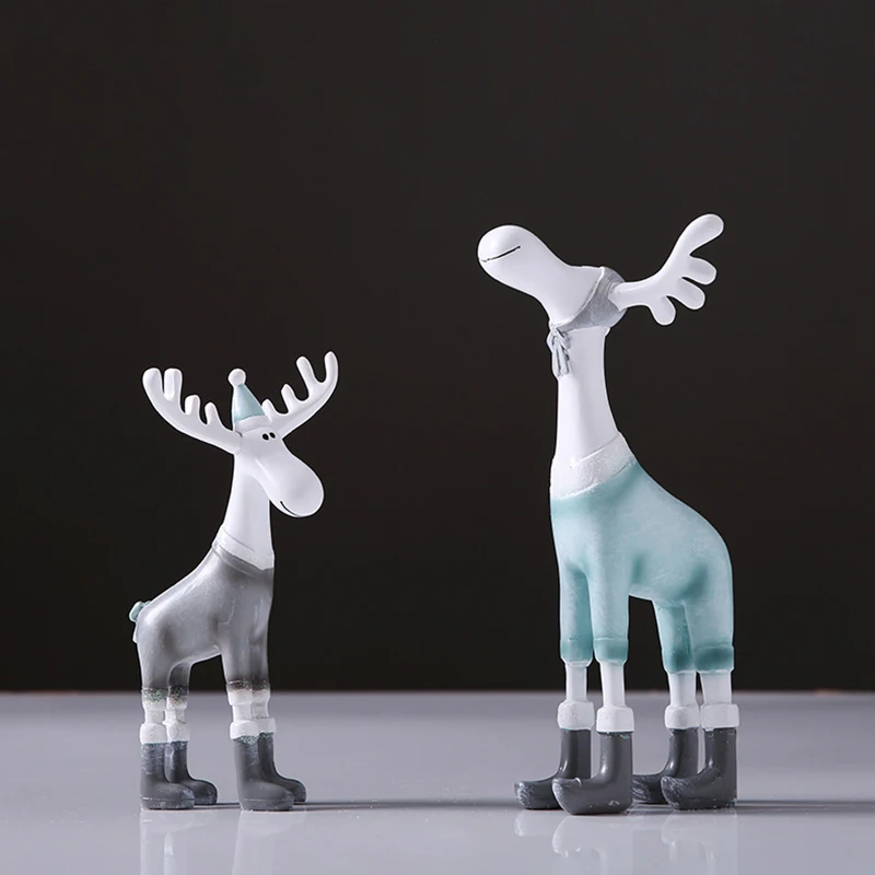 Фигурка оленя из каучука 1 шт.