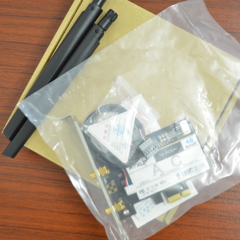 PCIE 8265AC 2,4G/5G двухдиапазонный Настольный 8265NGW 867 Мбит/с беспроводной PCI-E Wi-Fi Bluetooth 4,2 wifi карта AC 8265 WLAN(8265 в нем