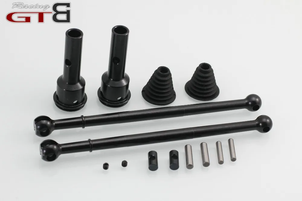 GTB гоночный ЧПУ обработанный вождения вал набор (9 мм) 4 шт. вал/комплект для LOSI 5IVE T