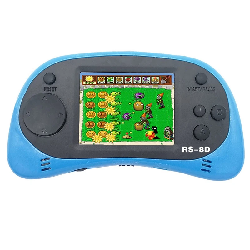 Blue Rs-8D Игровая приставка 8 бит 2,5 дюймов Портативный видео Портативный игровой плеер встроенный 260 Ретро игра - Цвет: Blue