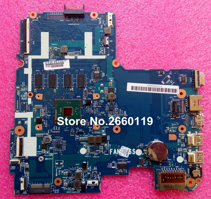 

Материнская плата для ноутбука 14-AC 814050-001 6050A2730201-MB-A01 системная плата, полностью протестирована