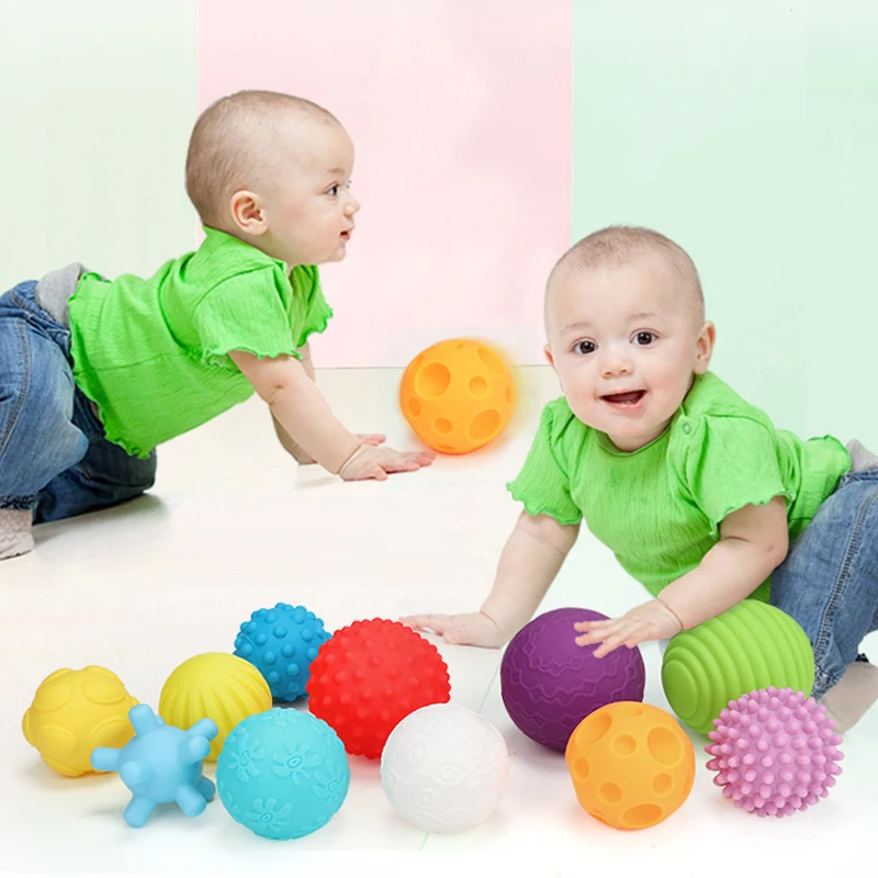 6-11 шт. текстурированная Multi Ball набором развивают тактильные ощущения игрушка