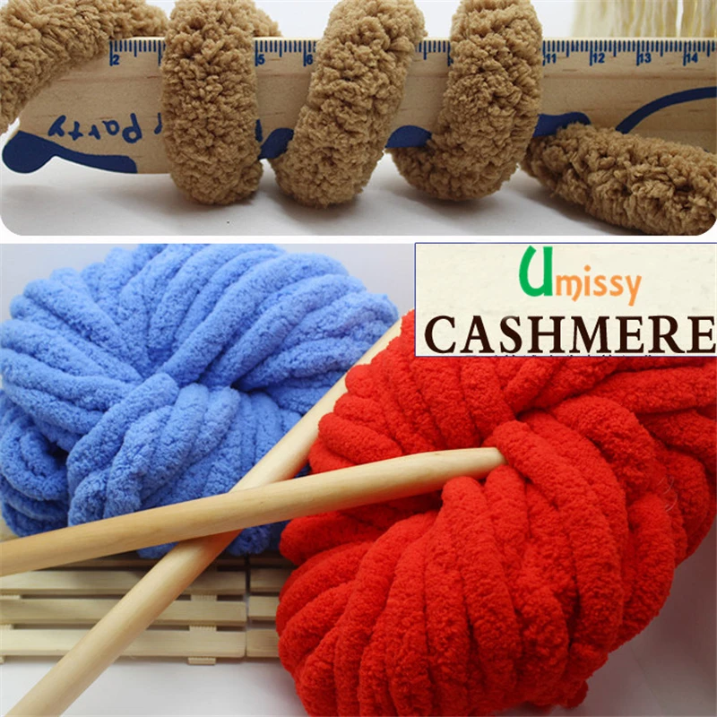 4 шт. кашемировая пряжа супер толстая для вязания цветной краситель шарф ручной