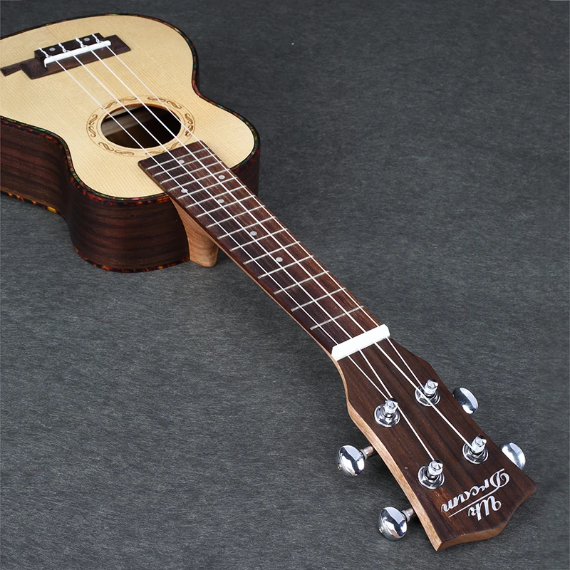 21 дюймов Мини Гитара Укулеле Музыкальные Лады Instruments15 Pruce полузакрытых Роторный