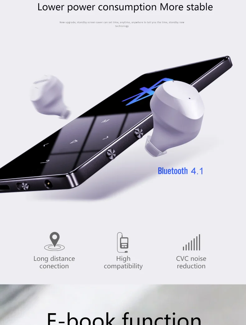 IQQ X2 Bluetooth 4,2 MP3 плеер без потерь 40 ГБ HiFi портативный аудио Walkman с fm-радио электронная книга Диктофон MP3 музыкальный плеер