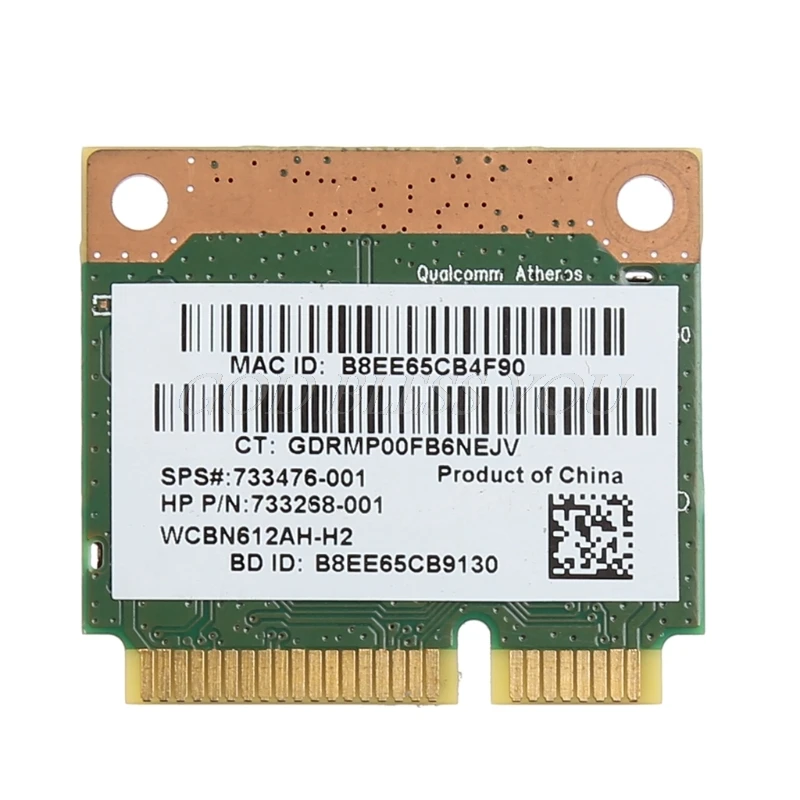 802.11b/G/N WiFi Bluetooth 4 0 Беспроводная половинная мини PCI-E карта для HP Atheros QCWB335 AR9565 SPS