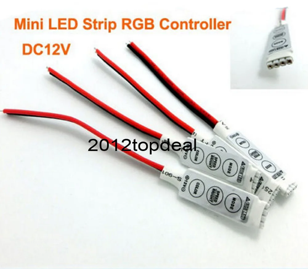 Светодиодная лента мини 3/24/44 ключ ИК Удаленный беспроводной контроллер Wifi LED RGB