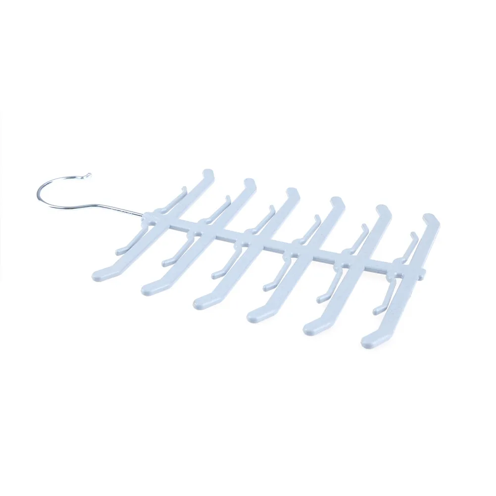 Вешалка в форме рыбьей кости галстук Женская вешалка для шарфа Экономия места