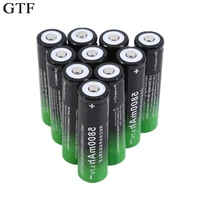 gtf new 18650 lithium battery 3 7v 5800mah rechargeable battery for flashlight torch clock accumulators 18650 electronic devices
