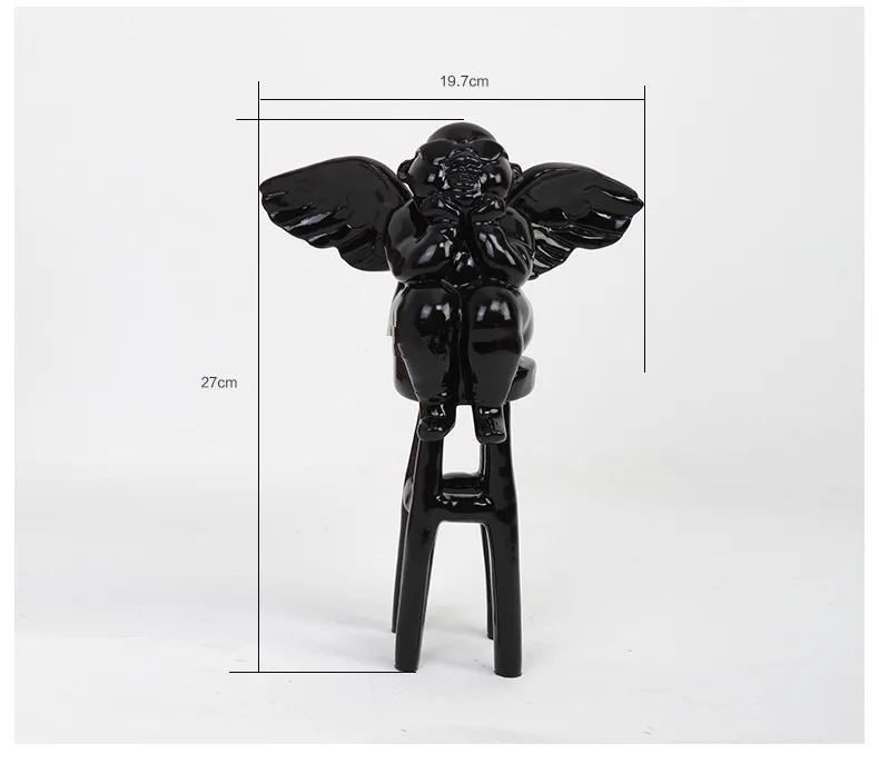 Статуэтки ангела украшения для дома офиса стильной гостиной комнаты учебы стола